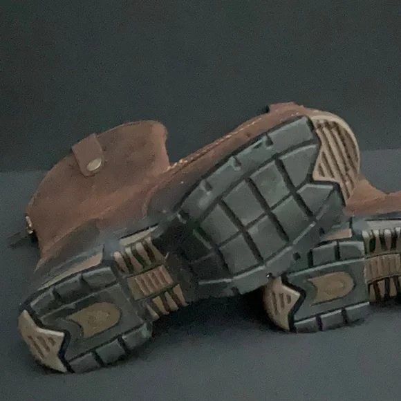 Georgia Boot Men's Dark Brown Western steel toe Boots , 12 NEW - Picture 9 of 11